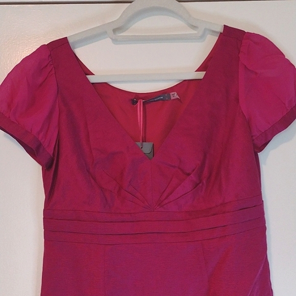 Boden Limited Edition NWT Silk Blend Magenta Olivia Dress Size - Picture 3 of 8
